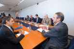 Imagen de la Reunión con el Conselleiro de Economía