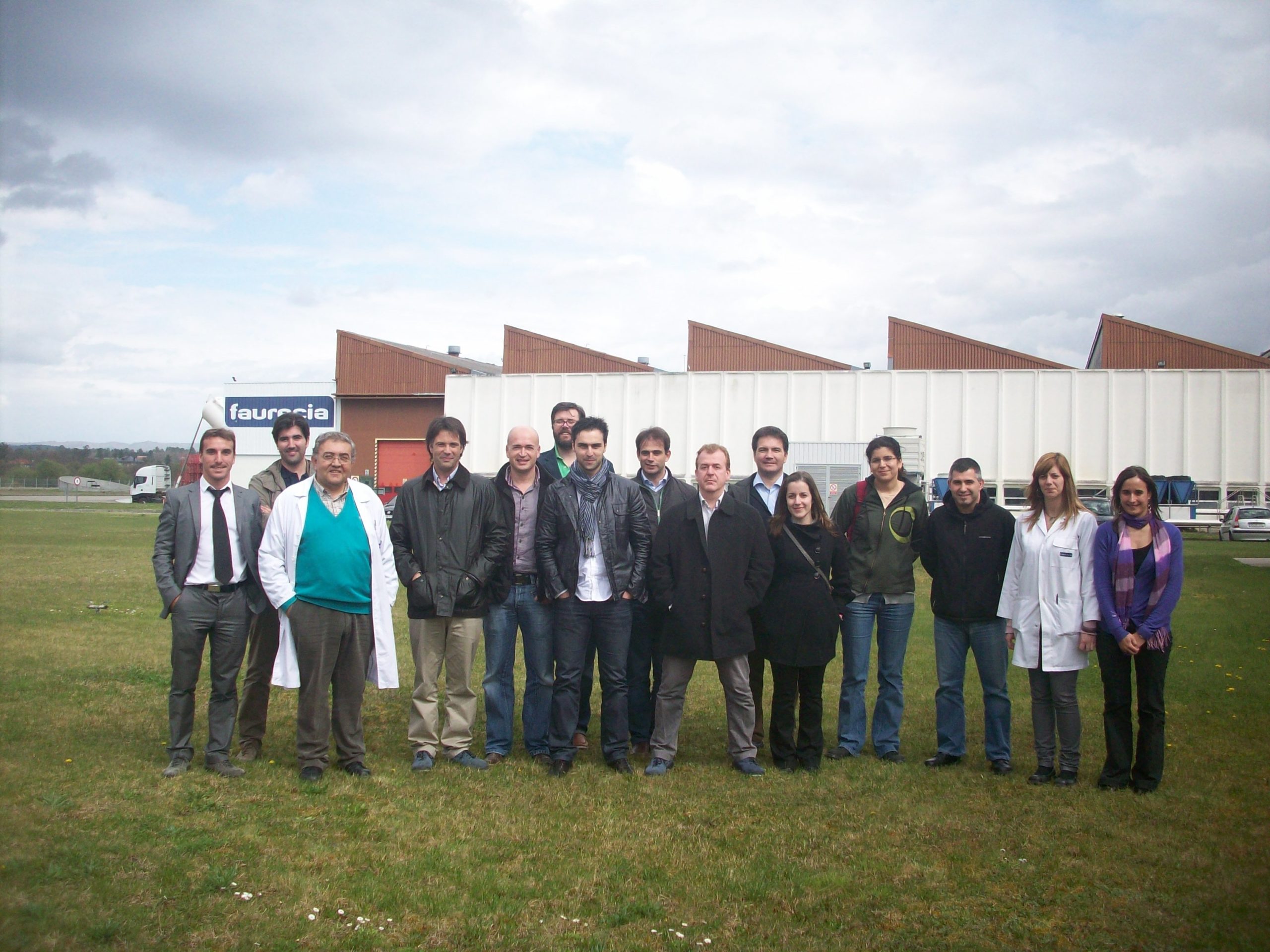 La Red de Expertos Lean en las instalaciones de Faurecia en Ourense.