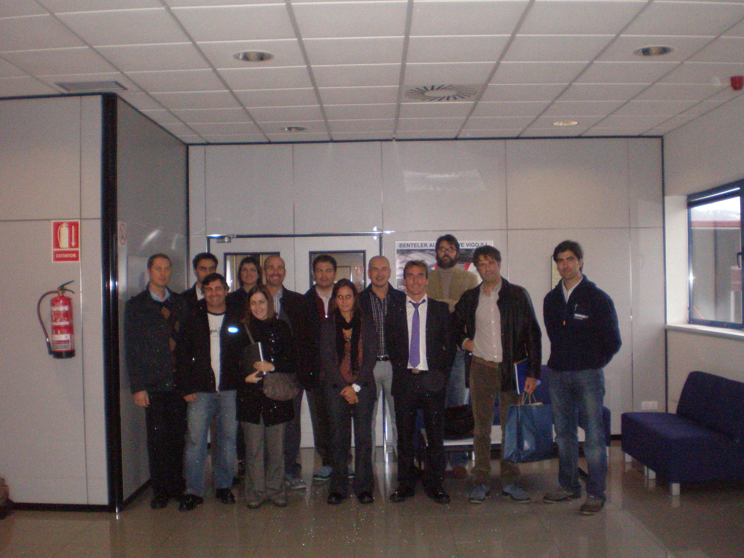 La Red de Expertos Lean visita las instalaciones de Benteler.