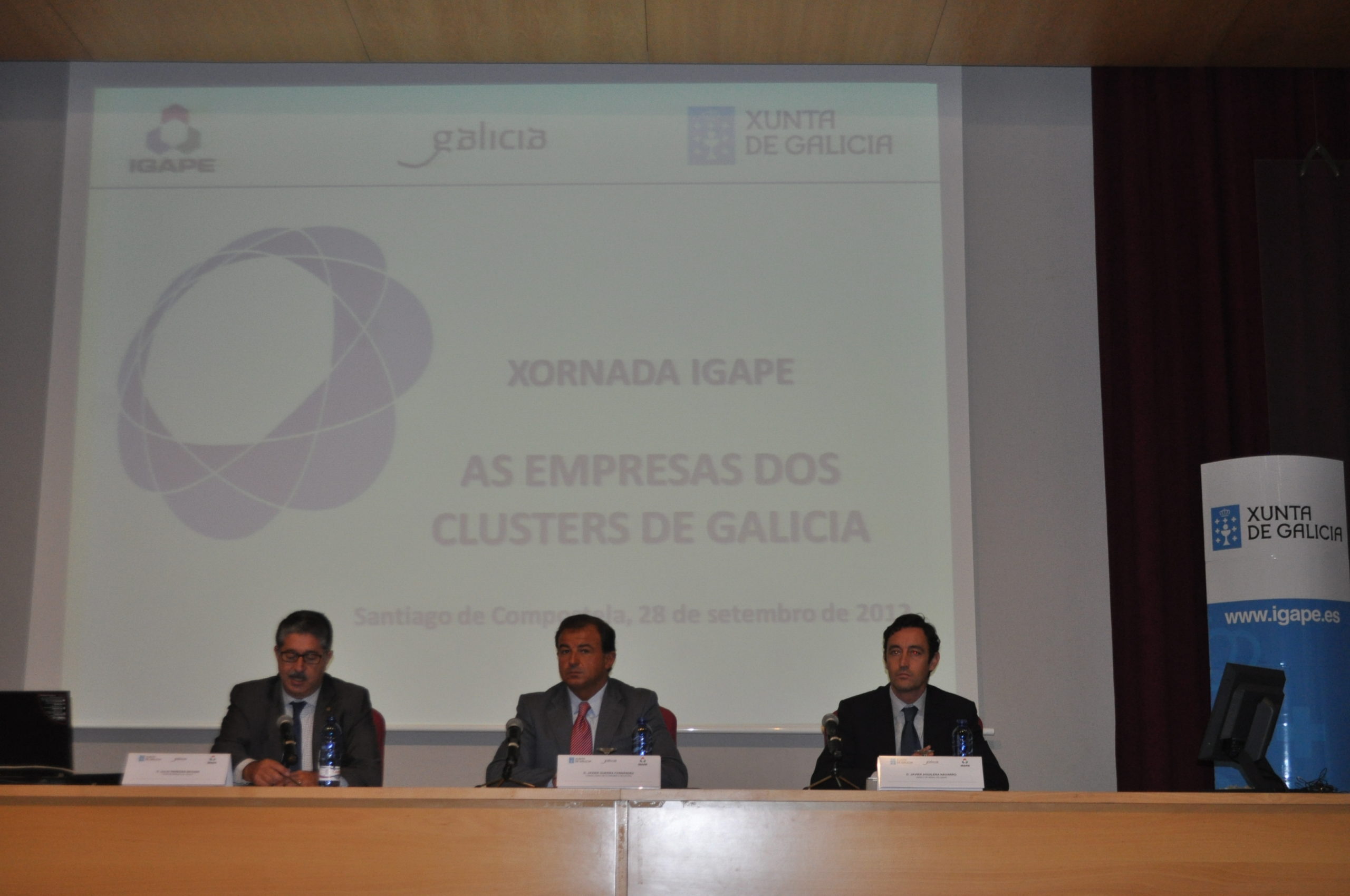 La jornada contó con la presencia del Conselleiro de Economía e Industria, Javier Guerra.