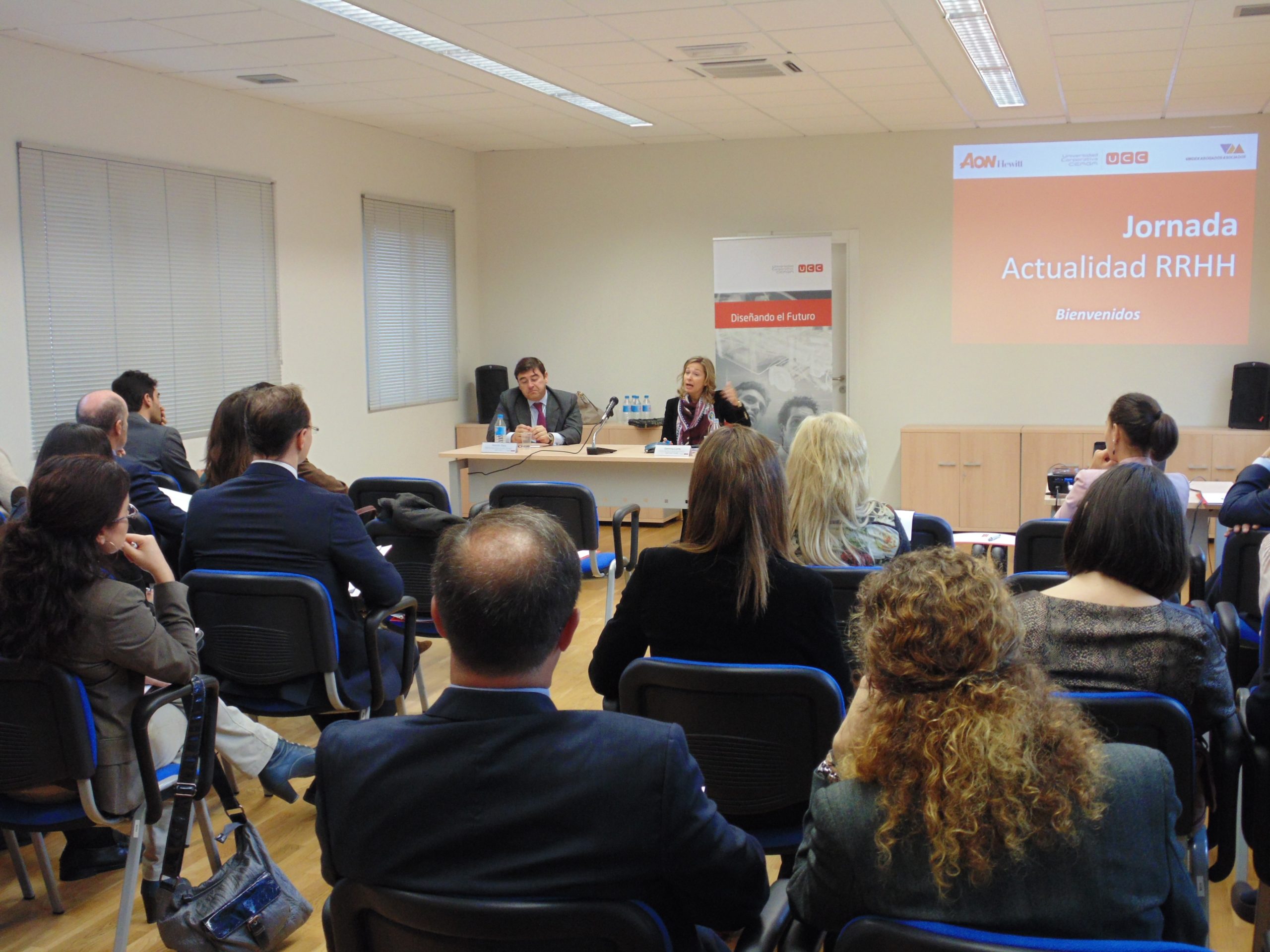 Imagen de la jornada de Recursos Humanos celebrada en la sede de la Universidad Corporativa CEAGA.