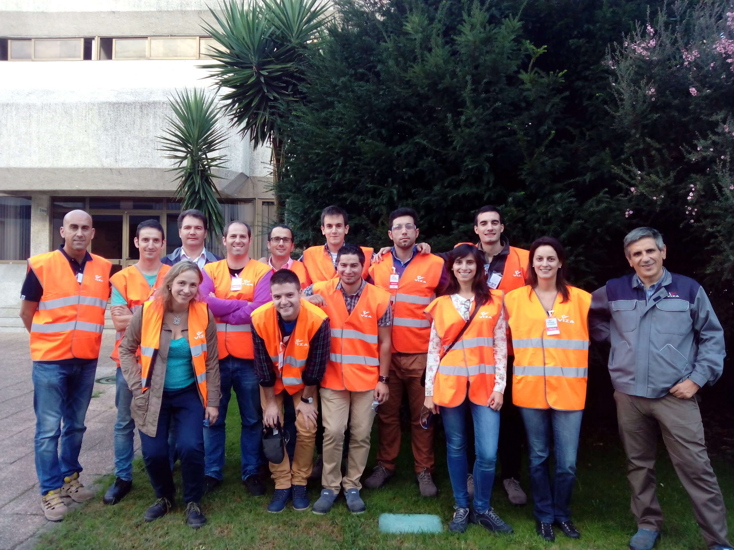 Alumnos del GDNP durante una de las últimas visitas realizadas.