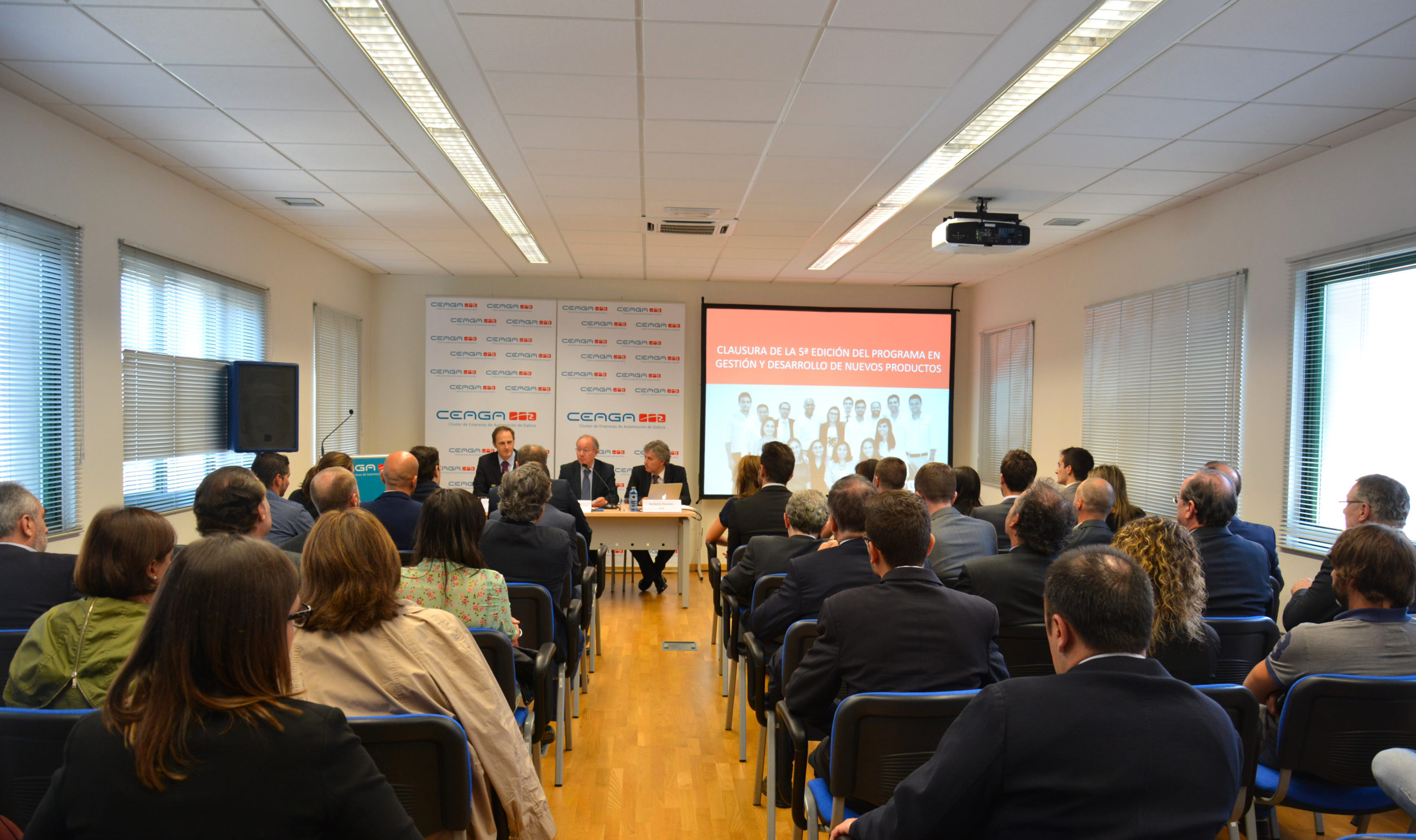 Acto de clausura de la quinta edición del GDNP.