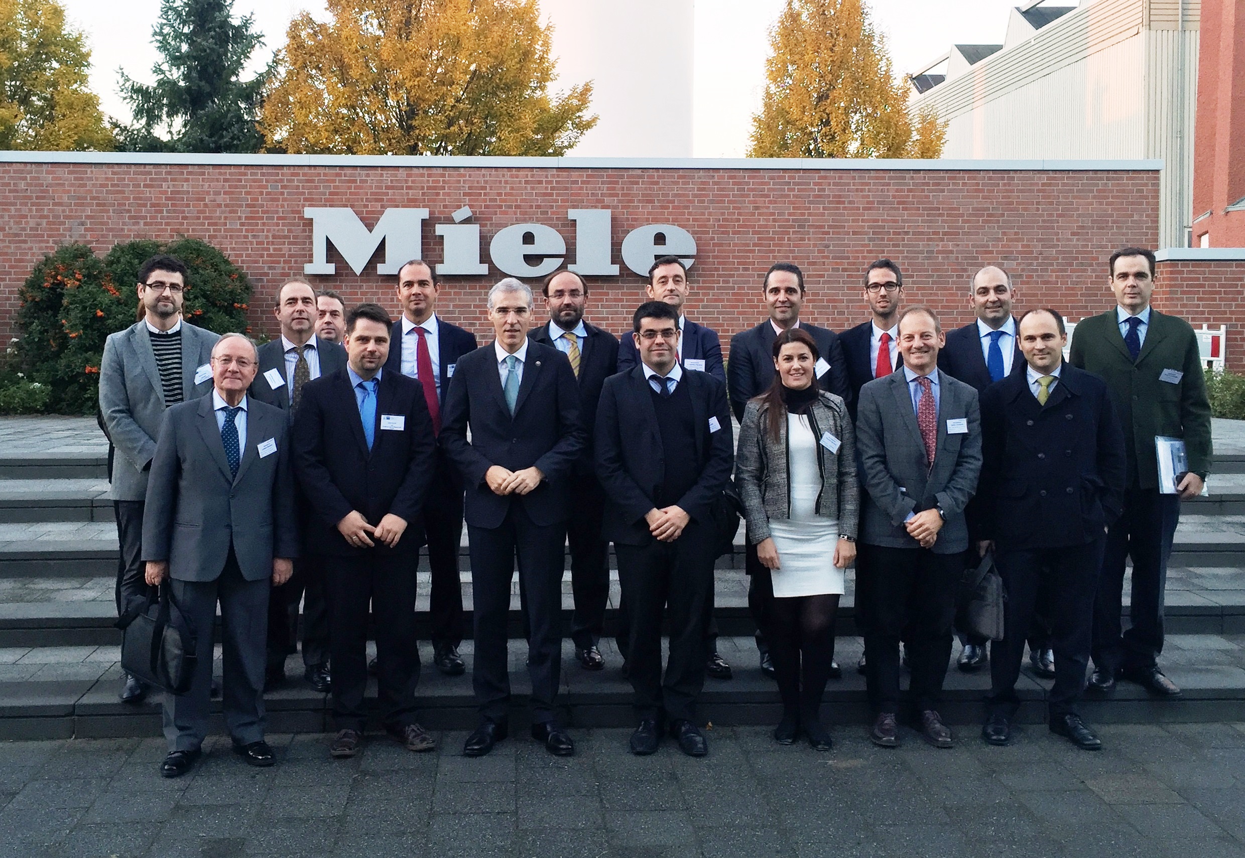 Visita a las instalaciones de la multinacional Miele.