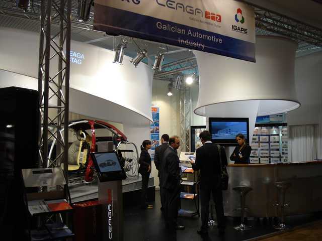 Stand Sectorial en Fisita 2008 (Munich, Alemania)